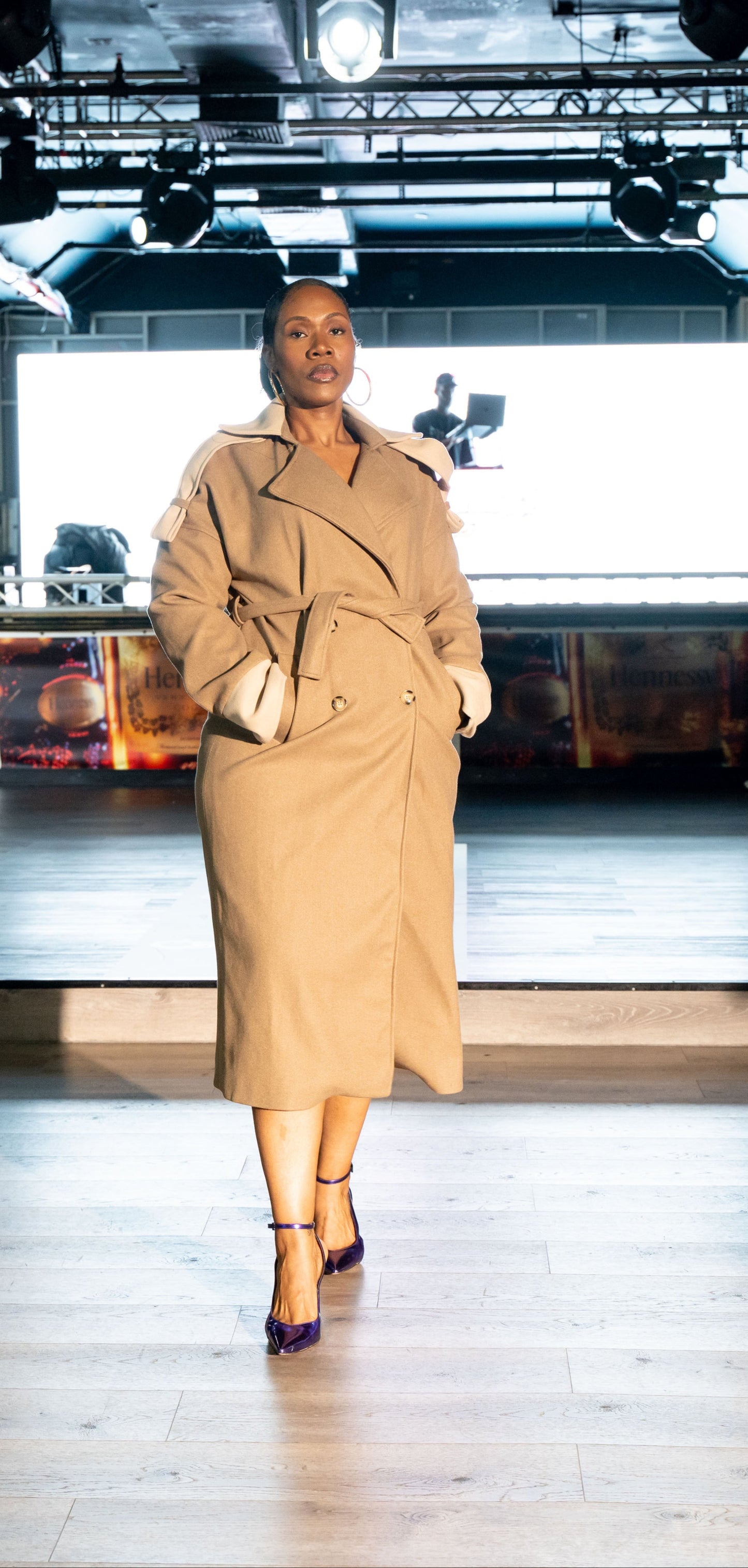 Vanilla Cream Long Peacoat