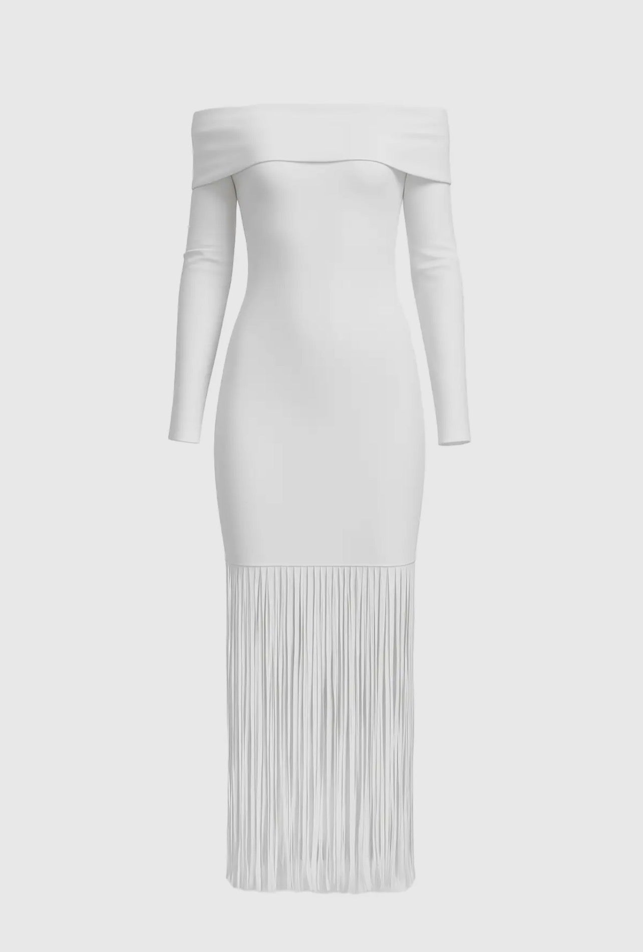 Soft Yes Fringe Dress