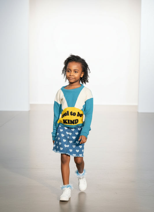 Cool To Be Kind Girls Sweater