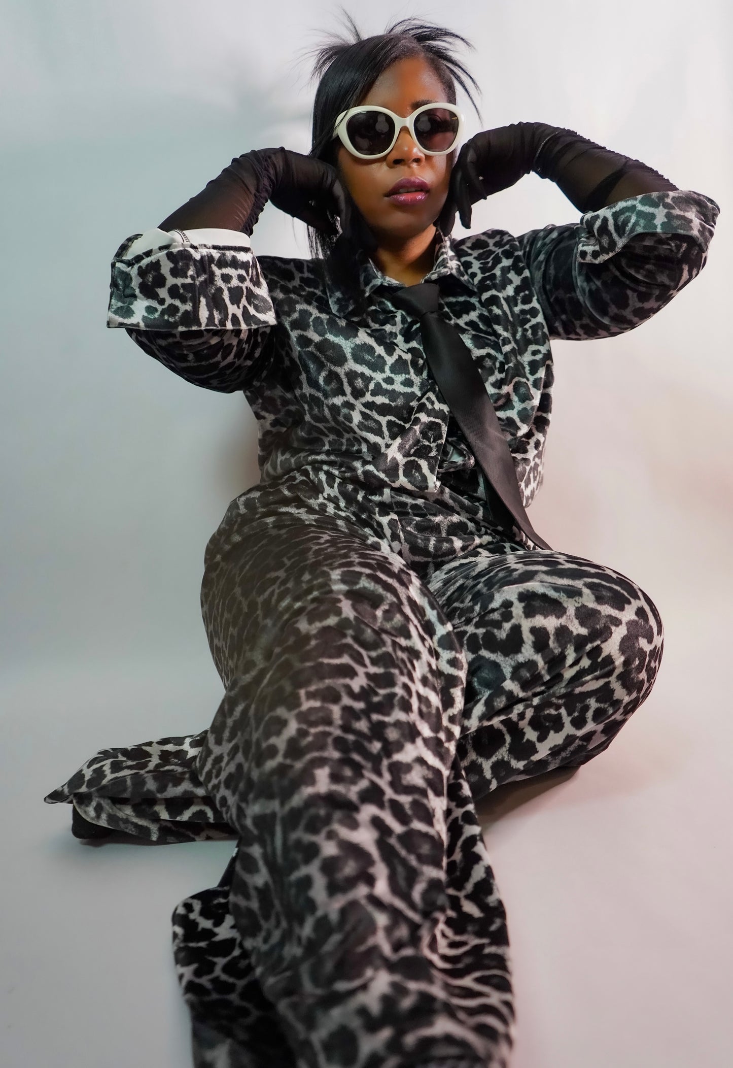 Velvet Leopard Two Piece