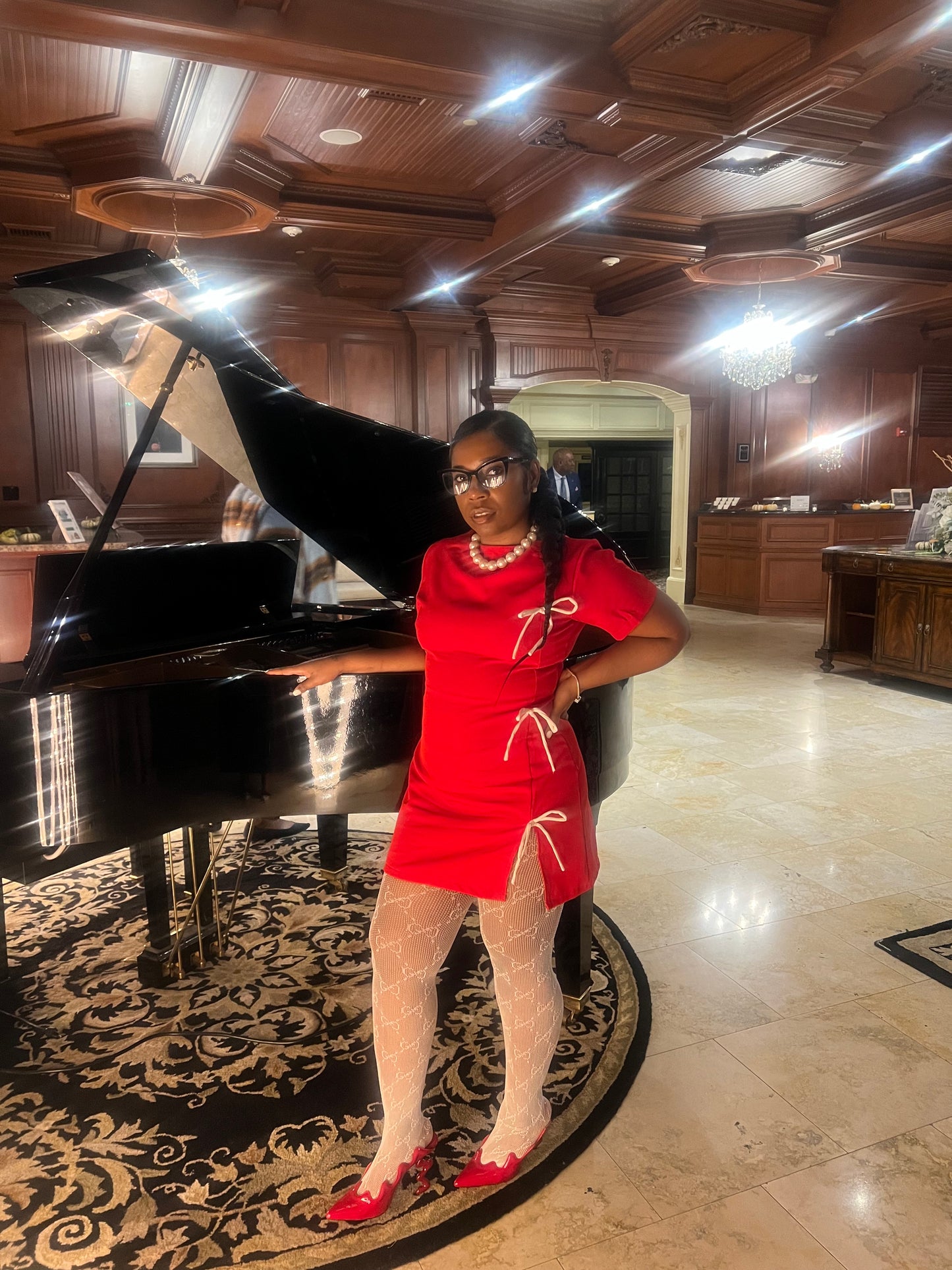 The Red Letter Cocktail Dress