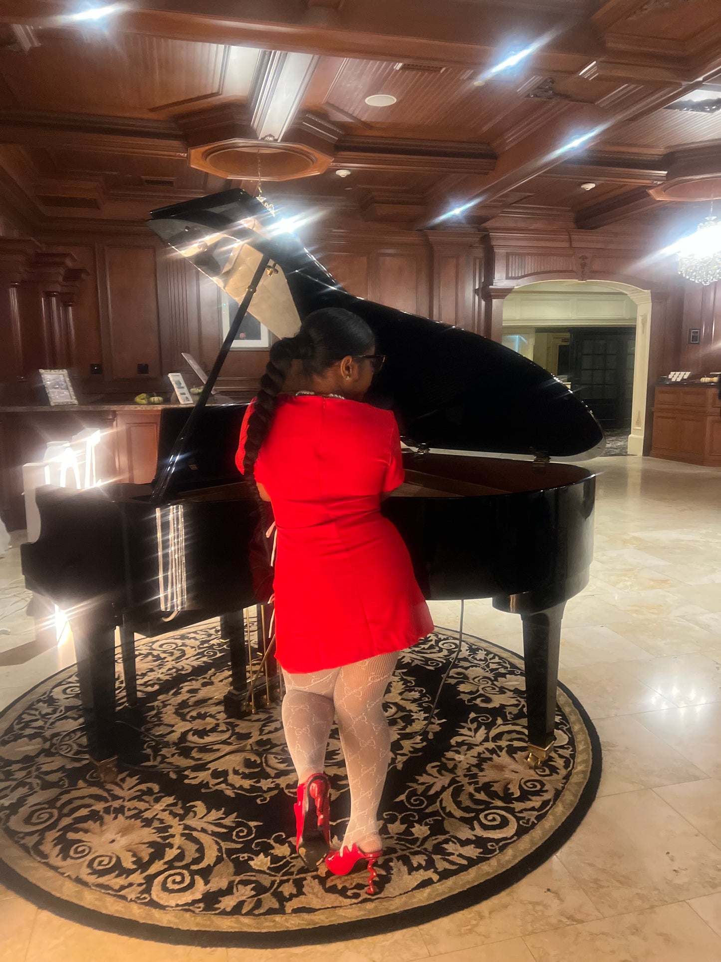 The Red Letter Cocktail Dress